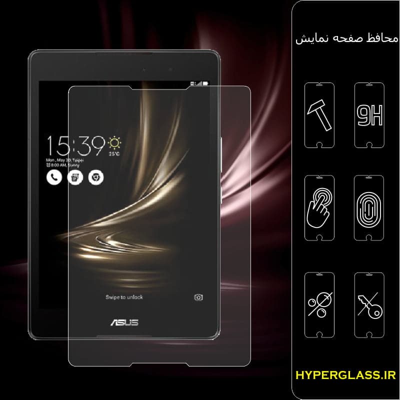 گلس محافظ صفحه نمایش تبلت ایسوس Asus Zenpad 3-8