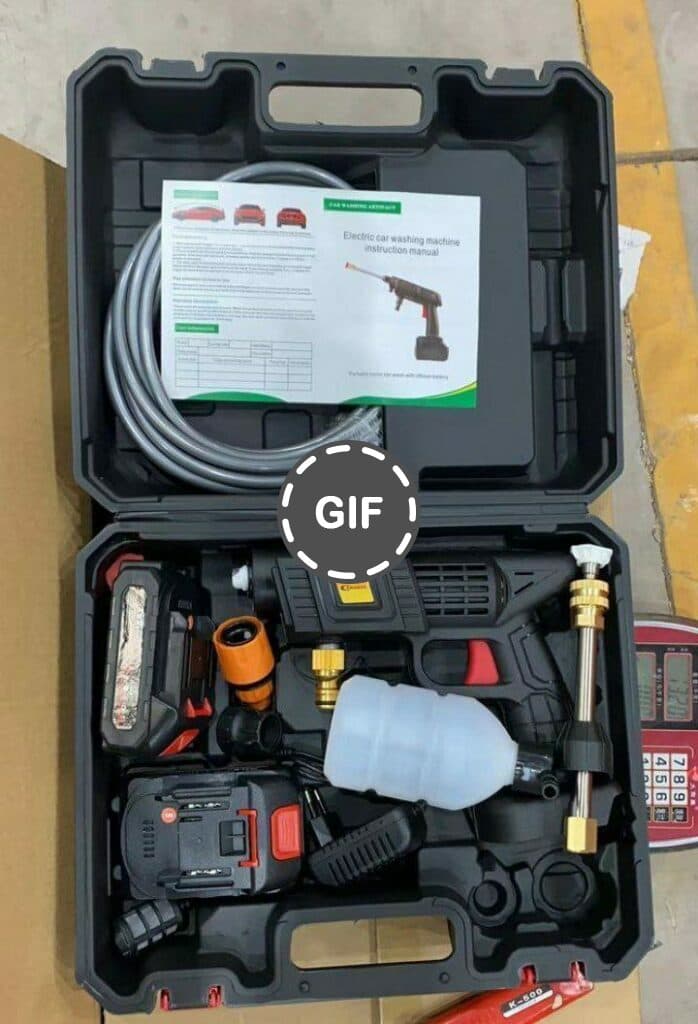 کارواش شارژی 1 باطری 48 ولت کربن