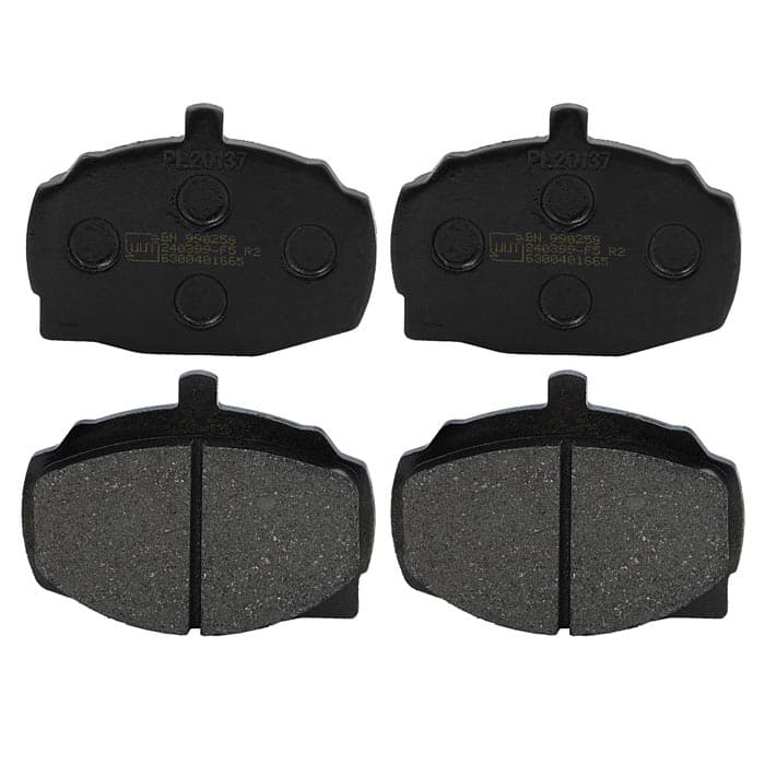 لنت ترمز جلو آبی خودرو پیکان پارس لنت بسته 4 عددی