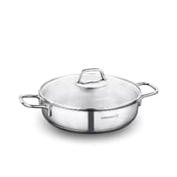 نیم قابلمه استیل کرکماز پرلا سایز 26