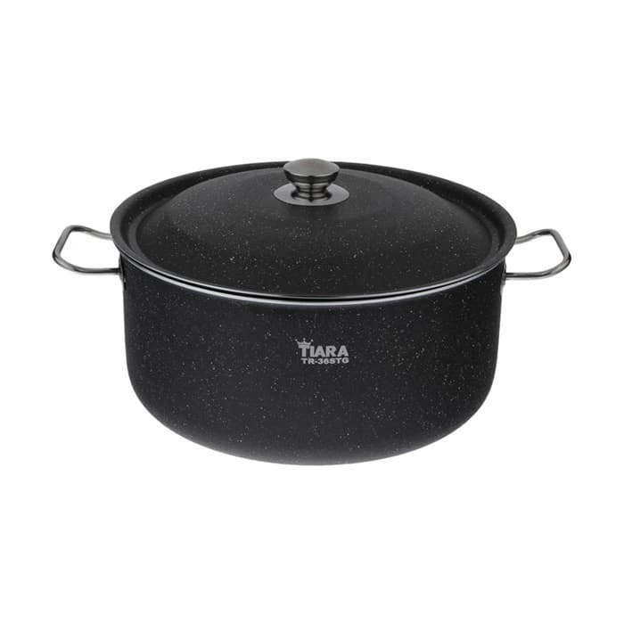 قابلمه تفلون سایز 36 دورو گرانیت تیارا