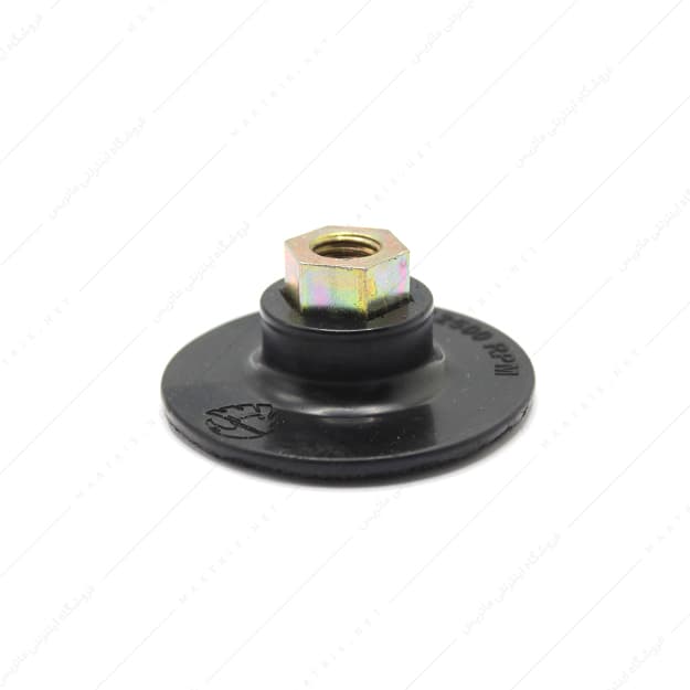 صفحه سنباده پشت پیچی قطر 75 دنباله 6 میلی متر برند PAS