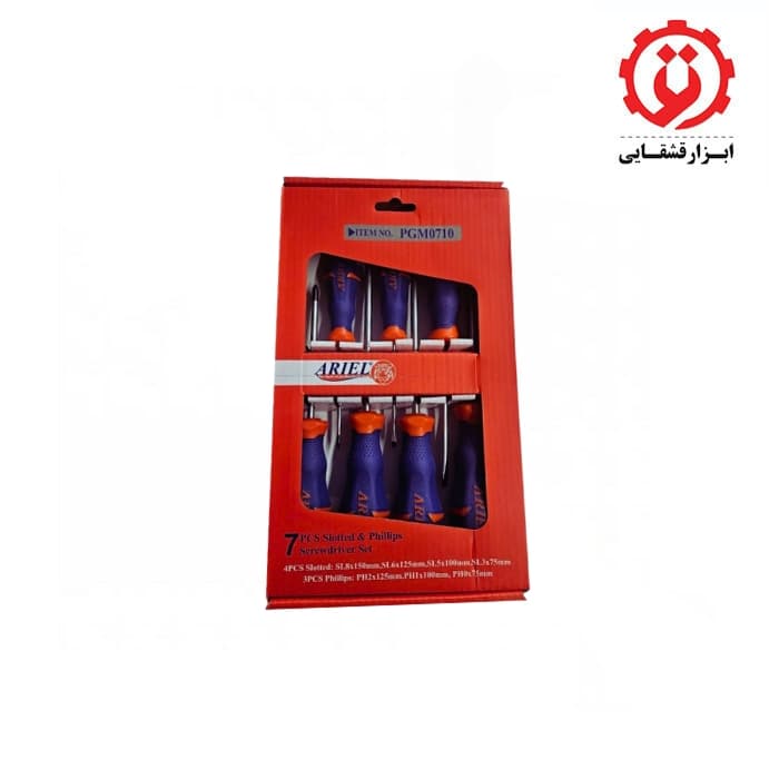 ست پیچ گوشتی7 عددی آریل مدل PGM0710