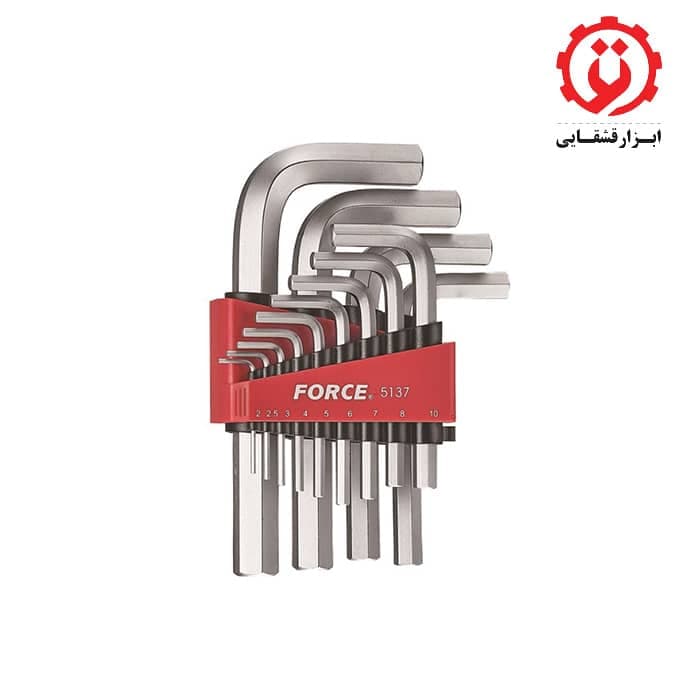 سری آچار آلن 13 عددی فورس مدل 5137