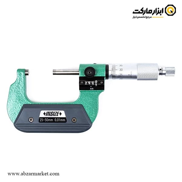 میکرومتر کنتور دار اینسایز خارج سنج 50-25 میلی متر (با گارانتی شرکتی) مدل 50-3400