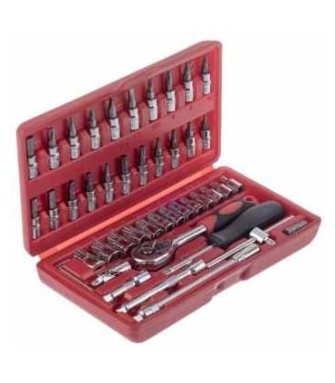 جعبه بکس 46 پارچه مدل ART-NUMSET-T46 مجموعه همهکاره