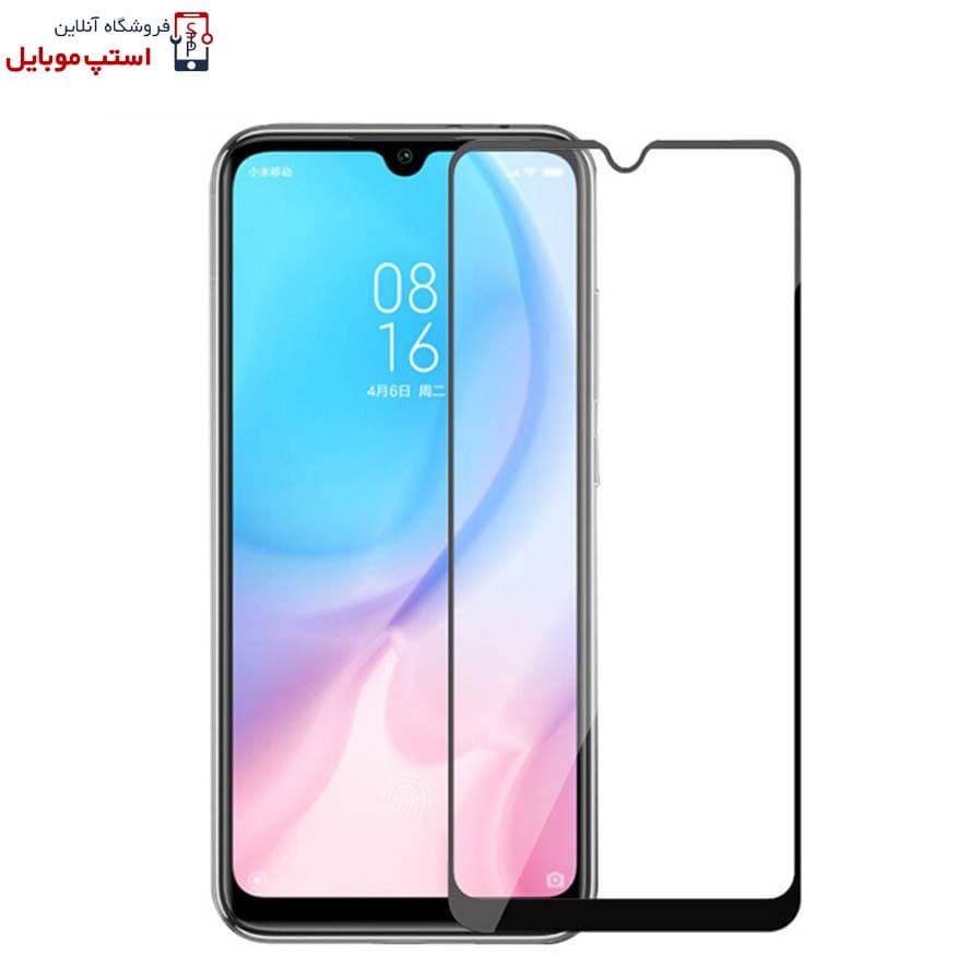 گلس شیائومی MI A3 2019 مدل شیشه ای فول تمام صفحه