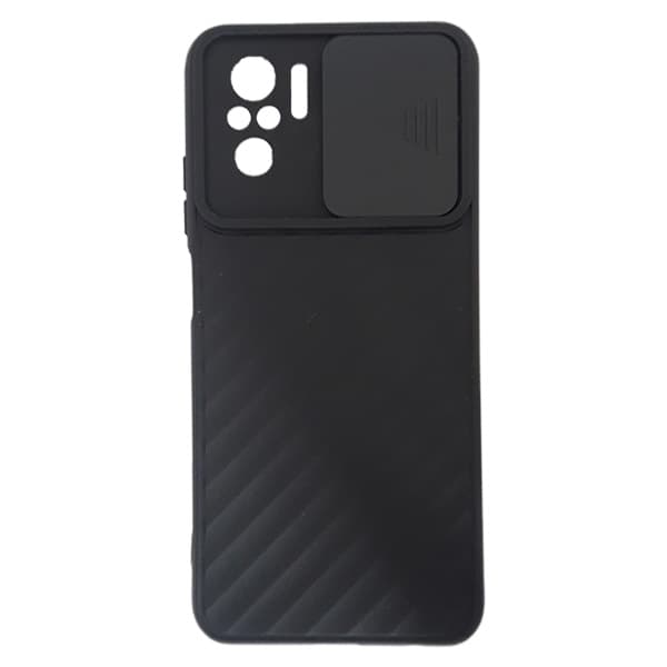 قاب گوشی سیلیکون محافظ لنز کشویی شیائومی Redmi Note 10