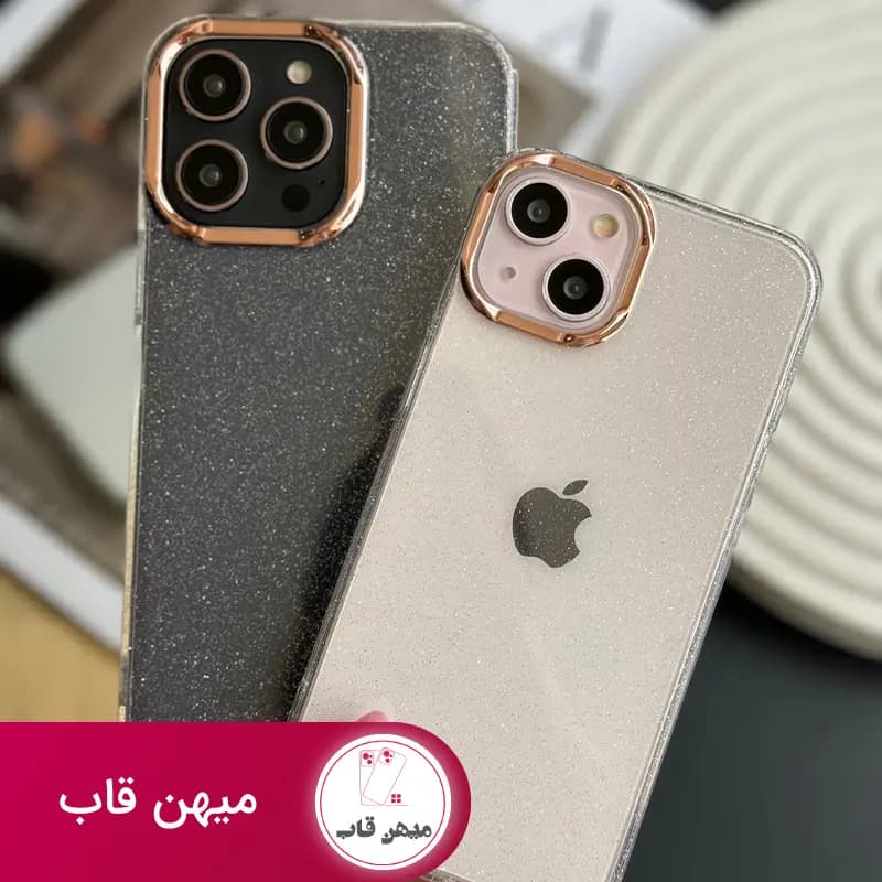 قاب گوشی آیفون شاینی Gold Lens - کد (۲۶۹۸۶)