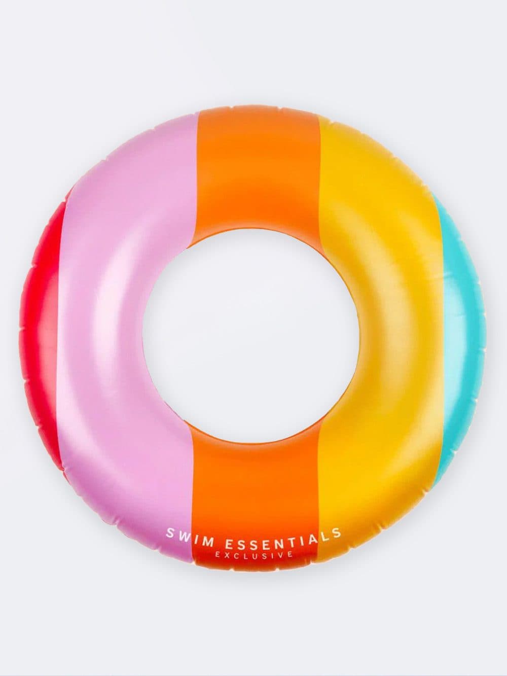 حلقه شنا بچگانه دخترانه و زنانه طرح رنگارنگ شیک در سایز ۷۰ سانتیمتر برای استخر