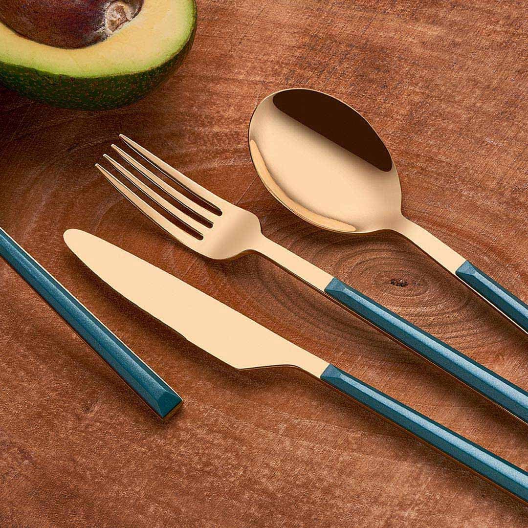 ست قاشق و چنگال و کارد ۶ نفره ۲۴ پارچه نوا