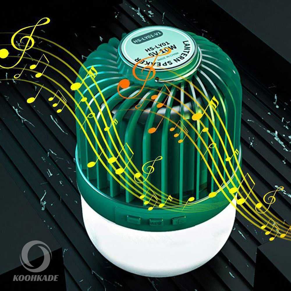 چراغ چادر و اسپیکر شارژی مدل HS-LY01-V1