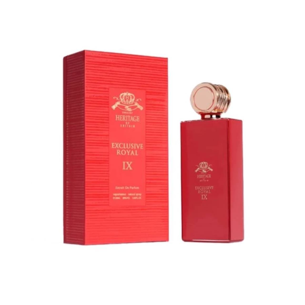 ادوپرفیوم زنانه Heritage مدل Exclusive Royal IXحجم 100 میلی لیتر
