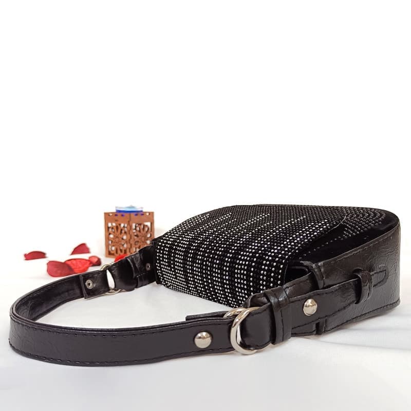 کیف مجلسی نگین دار مدل شارپ