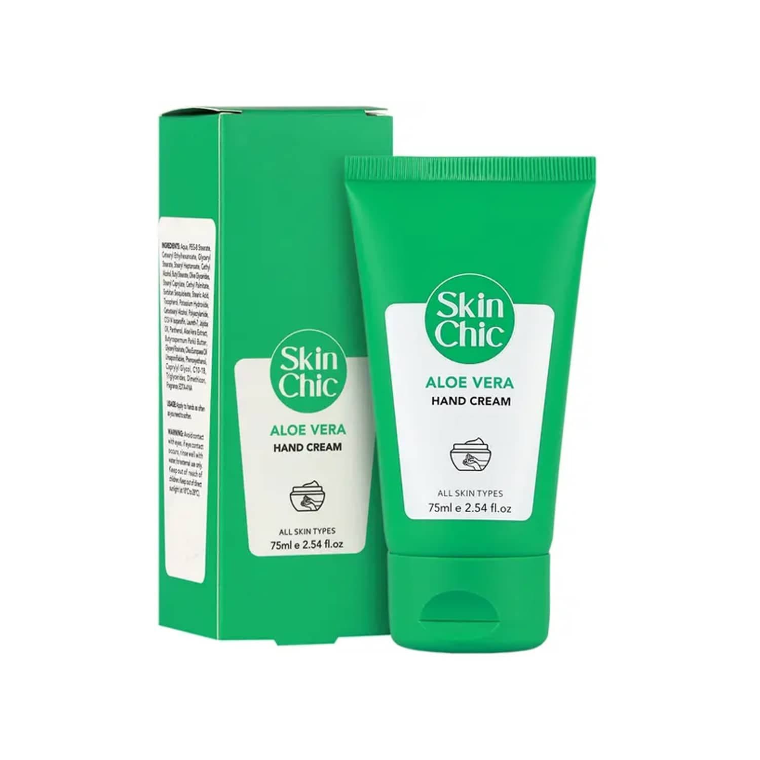 کرم مرطوب کننده دست آلوئه ورا اسکین شیک برای انواع پوست 75ml