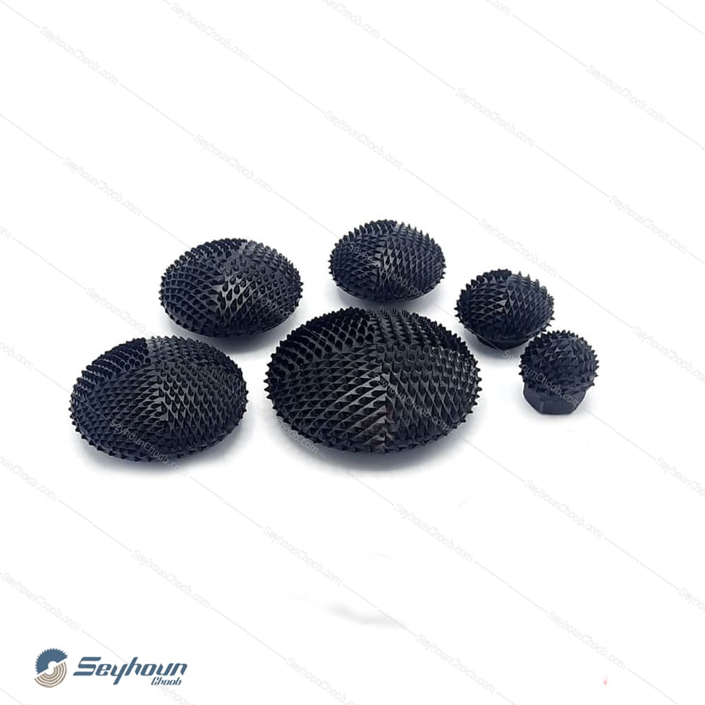 چوب ساب کف تراش قارچی 70 میلی متر مشکی