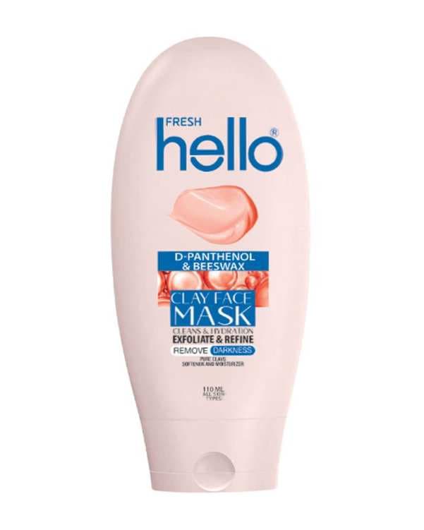 ماسک صورت خاک رس هلو فرش Hello Fresh حجم 110ml