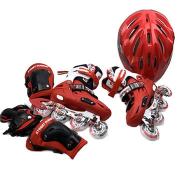 کفش اسکیت خطی رویه هارد استریت رانر به همراه ست کامل