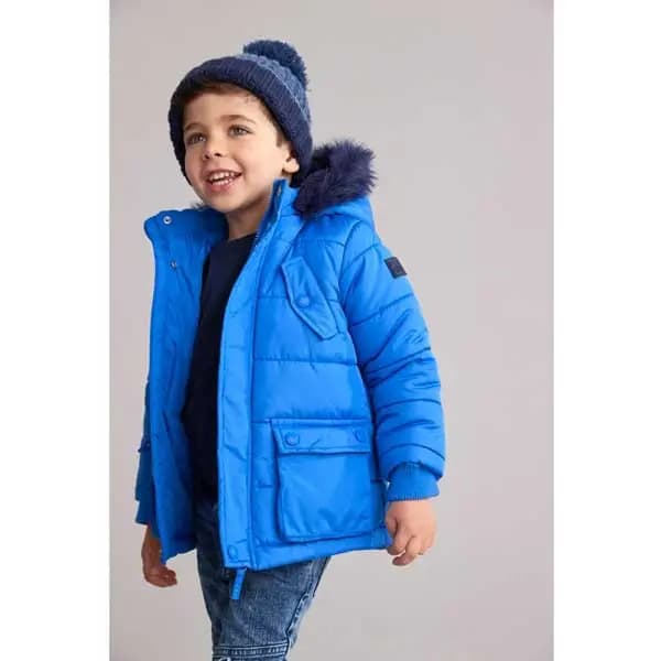 کاپشن کتی بچه گانه مادرکر مدل Borg-Lined