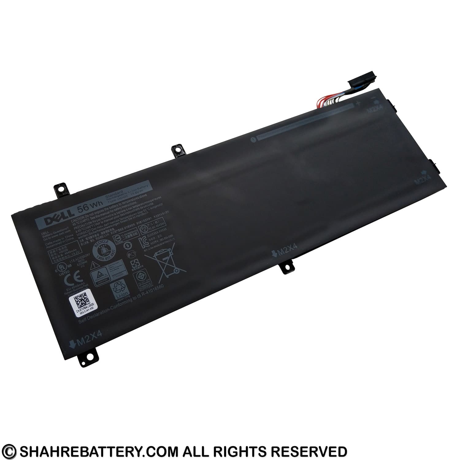 باتری اورجینال لپ تاپ دل Dell XPS 7590 9560 9570 H5H20