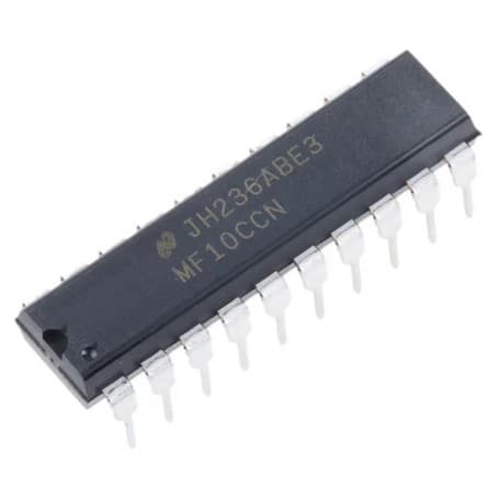 تراشه فیلتر دوبل خازنی MF10CCN پکیج DIP