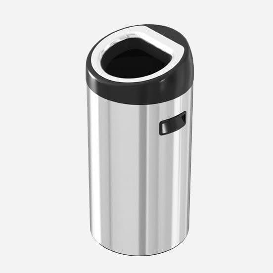 سطل زباله استیل شوت بین آکاالکتریک 30لیتر