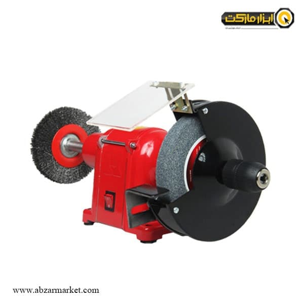 سنگ رومیزی محک 175 میلی متر سه نظام دار مدل BGD-175