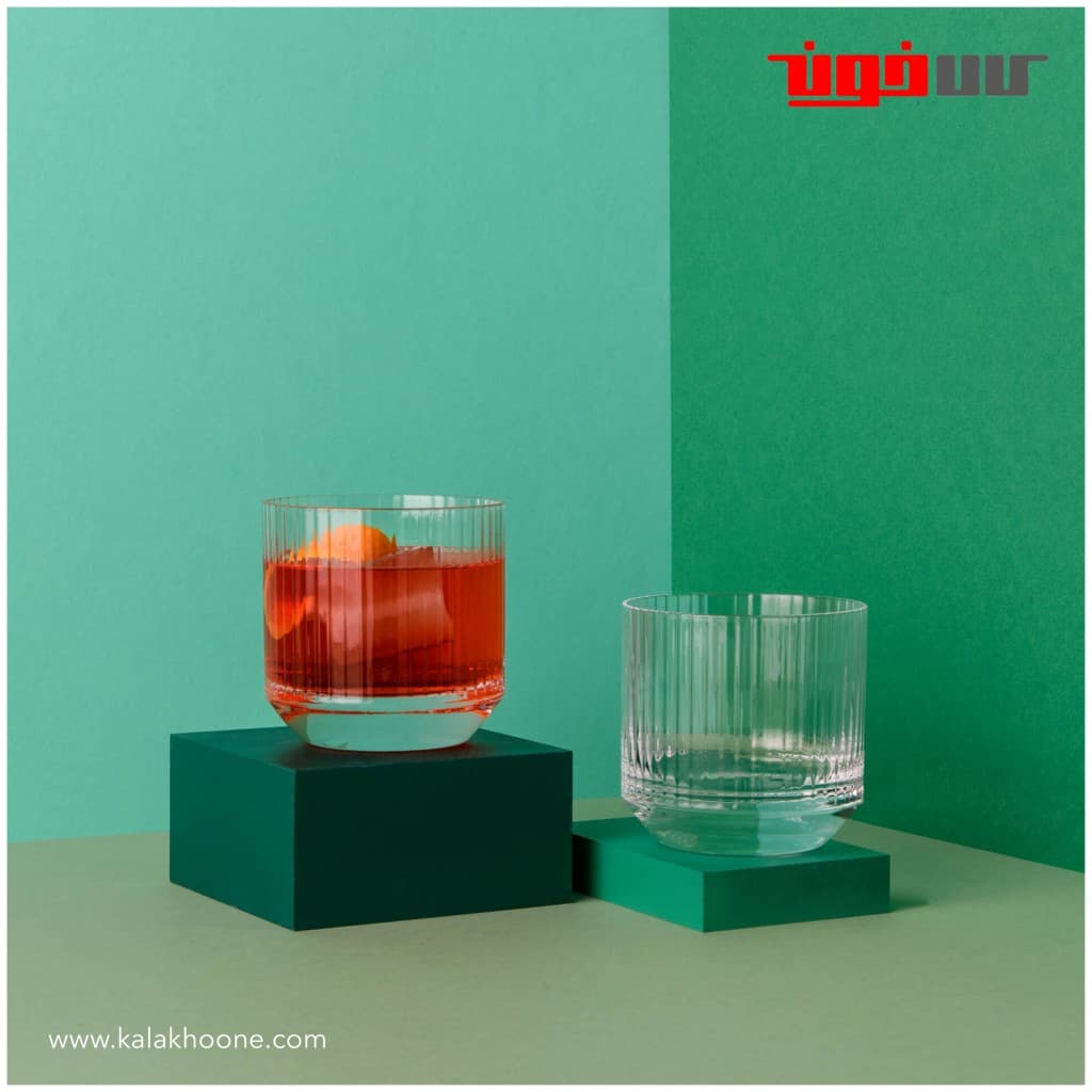 نیم لیوان کریستال نود مدل بیگ تاپ