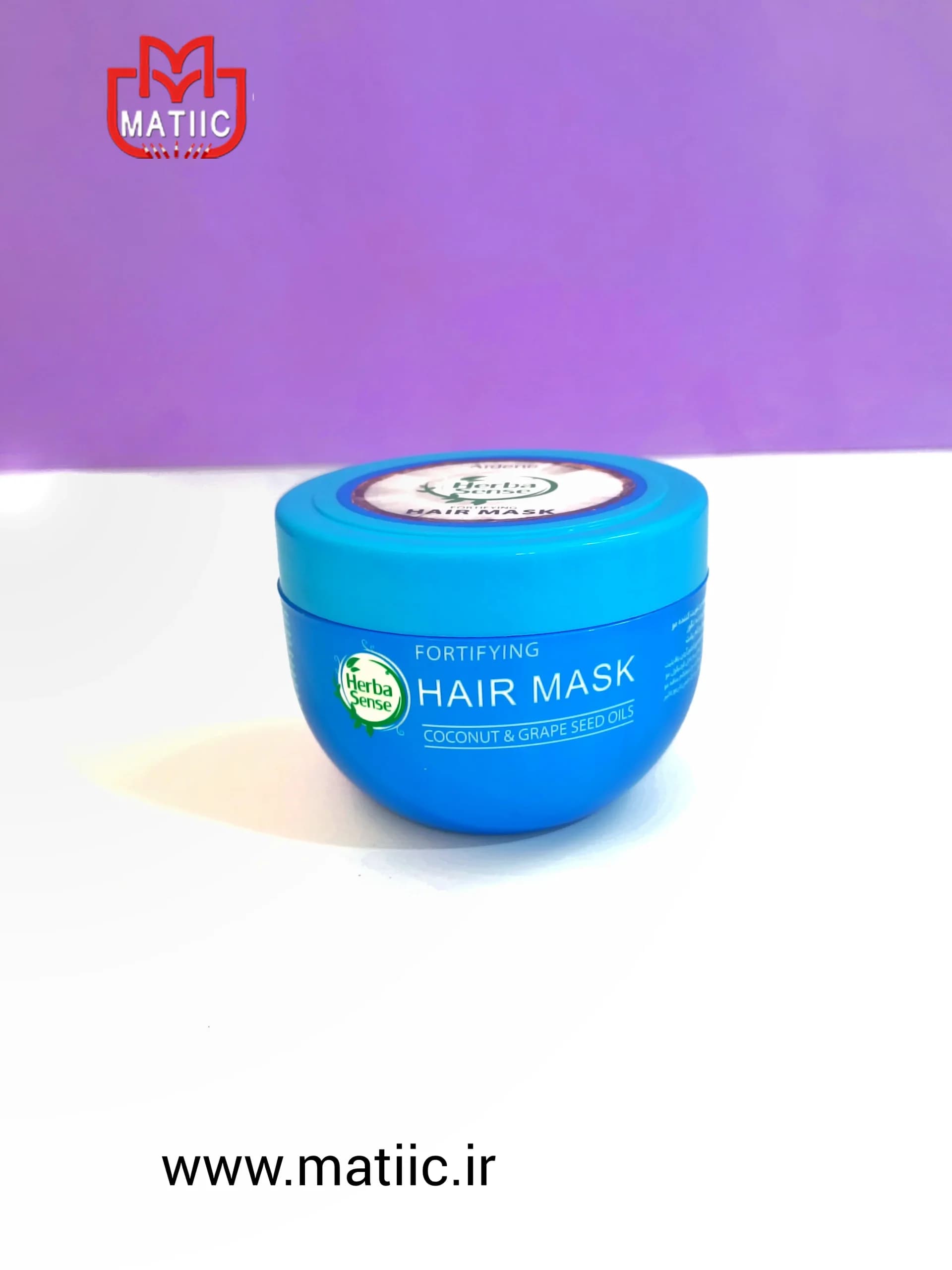 ماسک مو کراتینه، مغذی و نرم کننده حاوی روغن نارگیل آردن هرباسنس