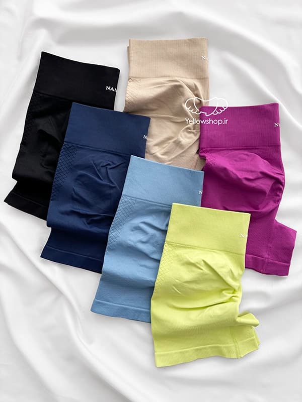 شورتک ورزشی پشت چیندار زنانه کد 50012