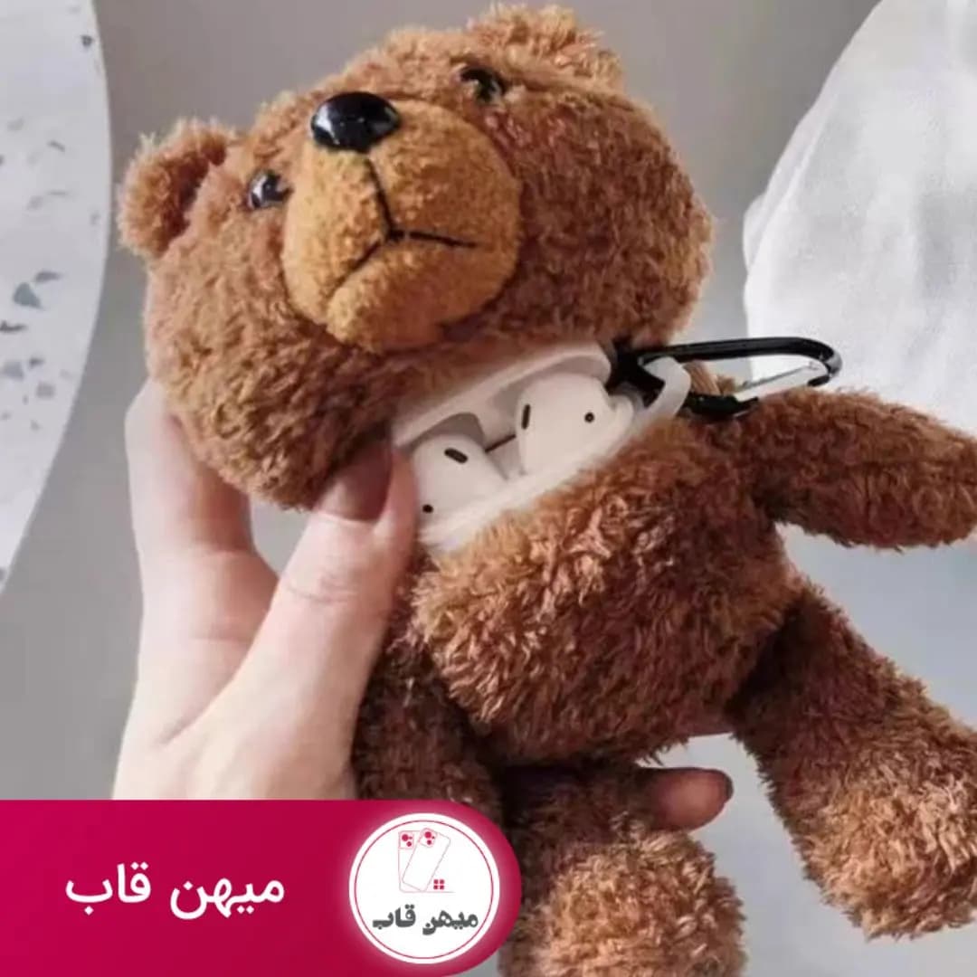 کاور ایرپاد آیفون خرس پشمالو تدی - کد (۱۲۶۰۶)