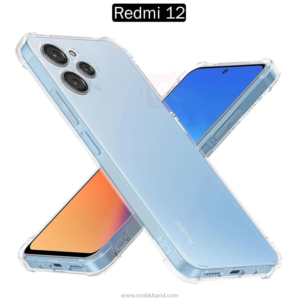 قاب محافظ شیائومی Airbag Flexible Clear Case | Redmi 12