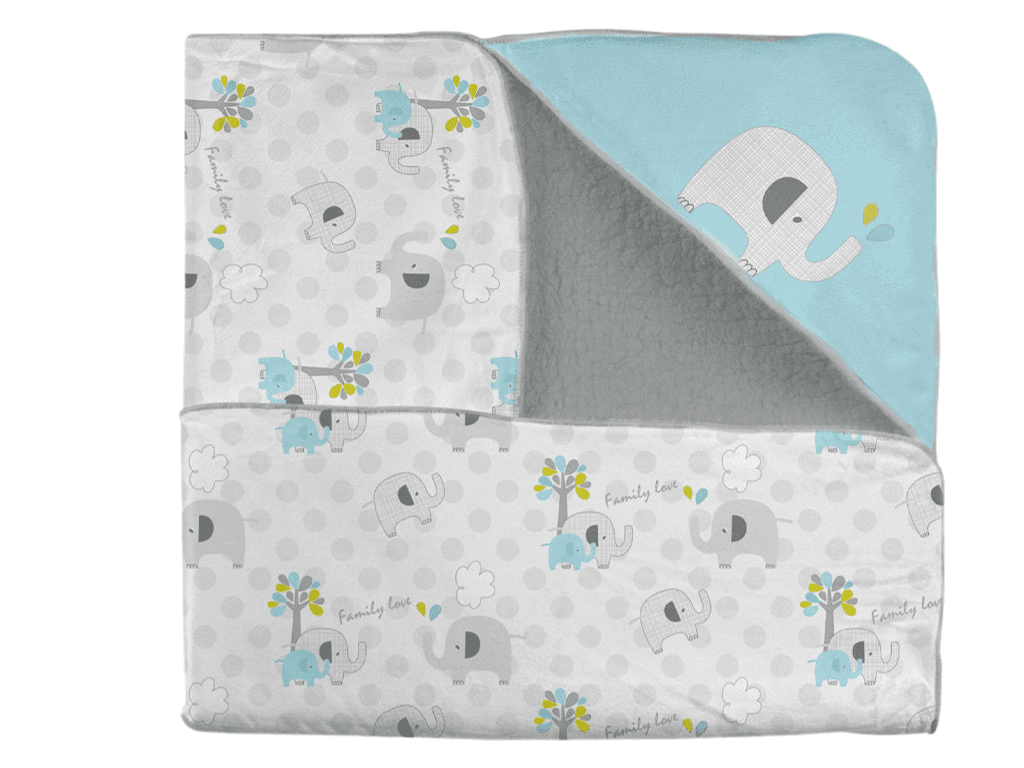 پتو دورپیچ کلاه دار FAMILY LOVE-BOY رزبرن roseborn