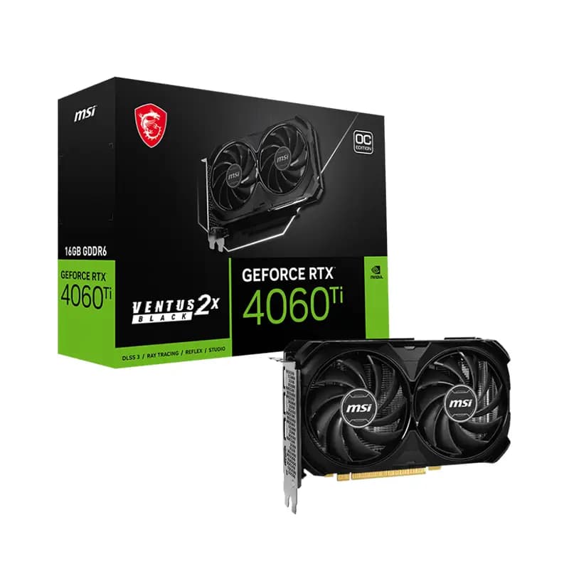 کارت گرافیک ام اس آی مدل RTX 4060 Ti VENTUS X2 16GB OC