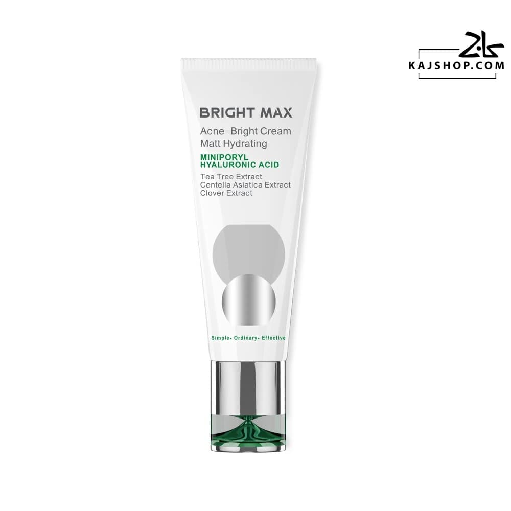 کرم مرطوب کننده مات آکنه برایت مکس برای پوست چرب
