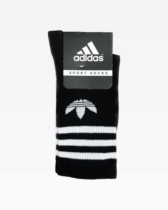 جوراب ساق دار مشکی ( آدیداس)