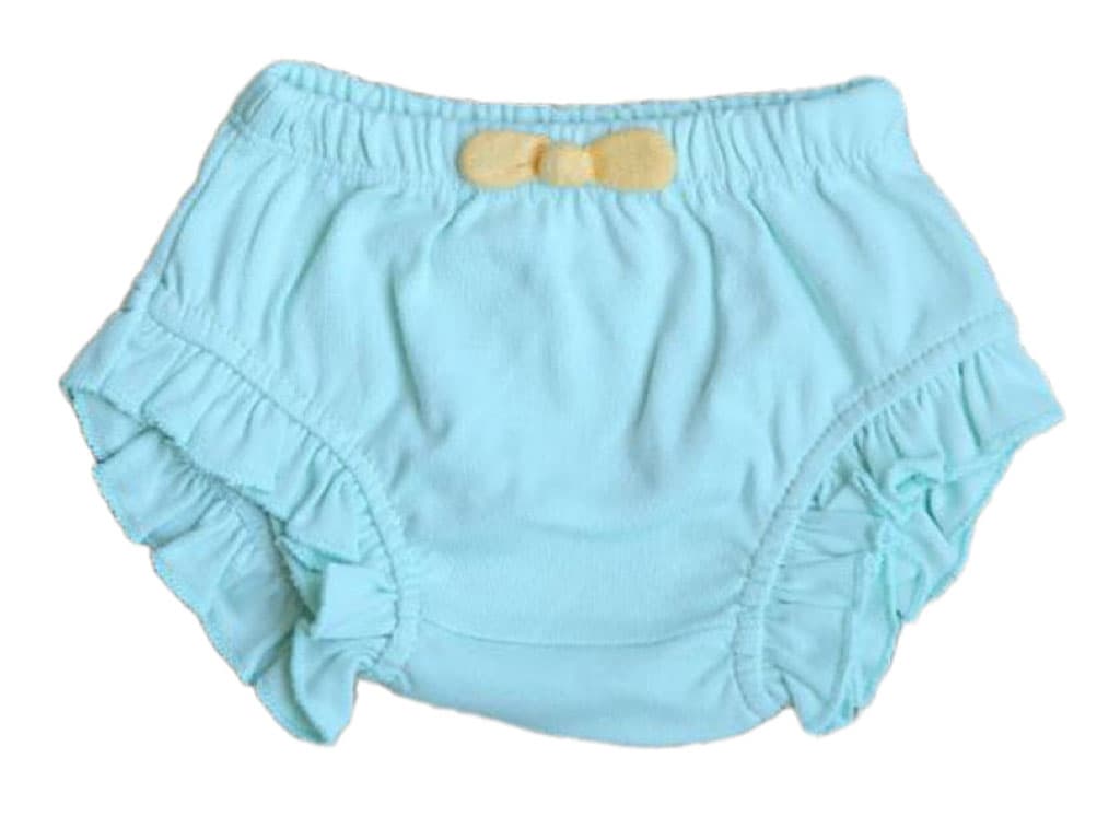 شورت عینکی سبزآبی رنگ نوزادی طرح فلورا نی نی سان NINI SUN