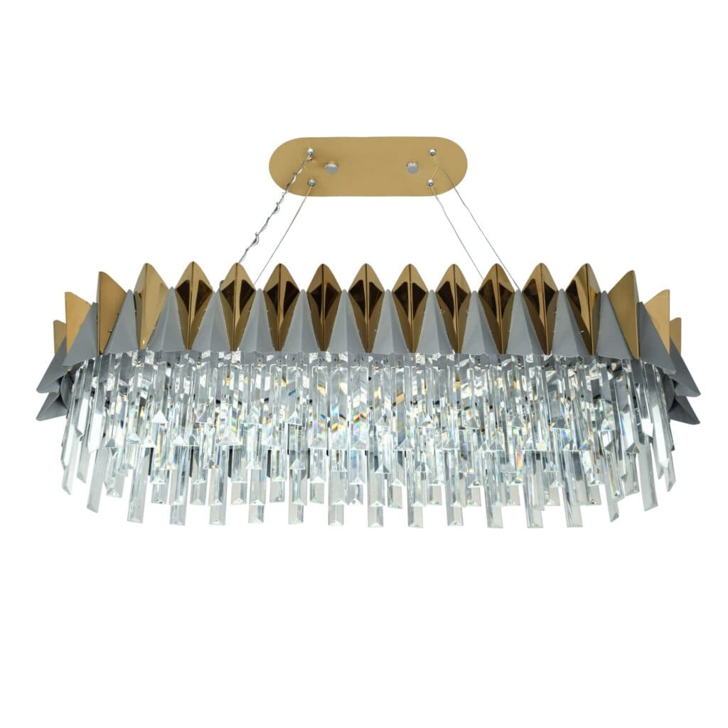 لاینر چشمه نور کد 30*80/P2698 طلایی طوسی