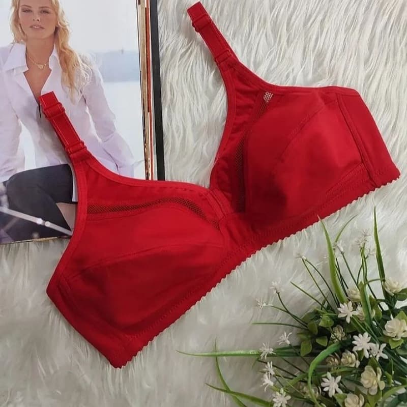 سوتین ژورداردار بدون فنرنخی پنبه ای سایزبندی۷۵ تا ۹۰ رنگبندی۸رنگ متنوع