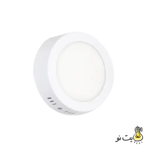 پنل SMD روکار 6 وات دایره یکتا افروز