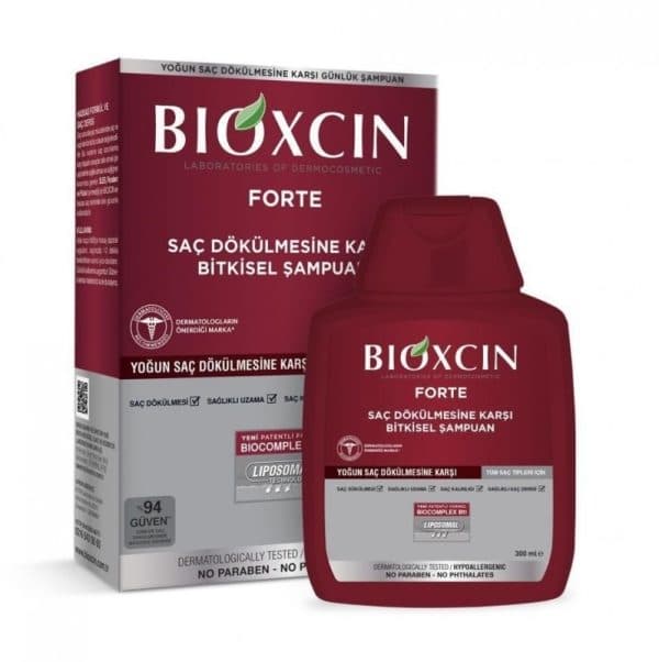 شامپو ضد ریزش گیاهی بیوکسین مدل فورت 300 میل