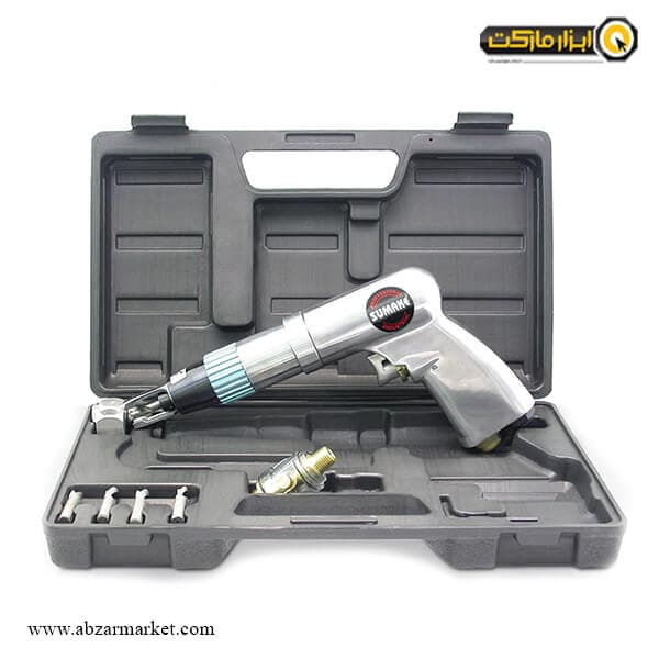 دریل بادی سوماک هفت تیری مخصوص پرچ و نقطه جوش مدل ST-6654K