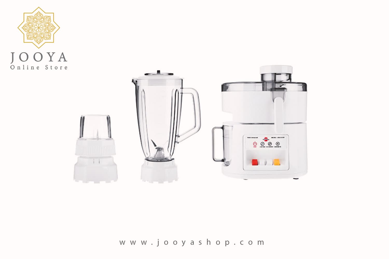 آب میوه گیری سه کاره پارس خزر مدل JBG-610P