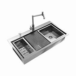 سینک آبشاری کن مدل BCN-302-90 دو لگن