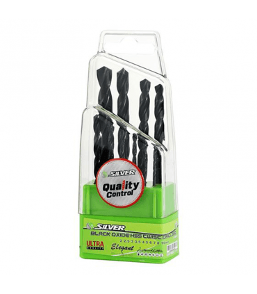 مجموعه 10 عددی مته آهن HSS سیلور مدل GT-BB10