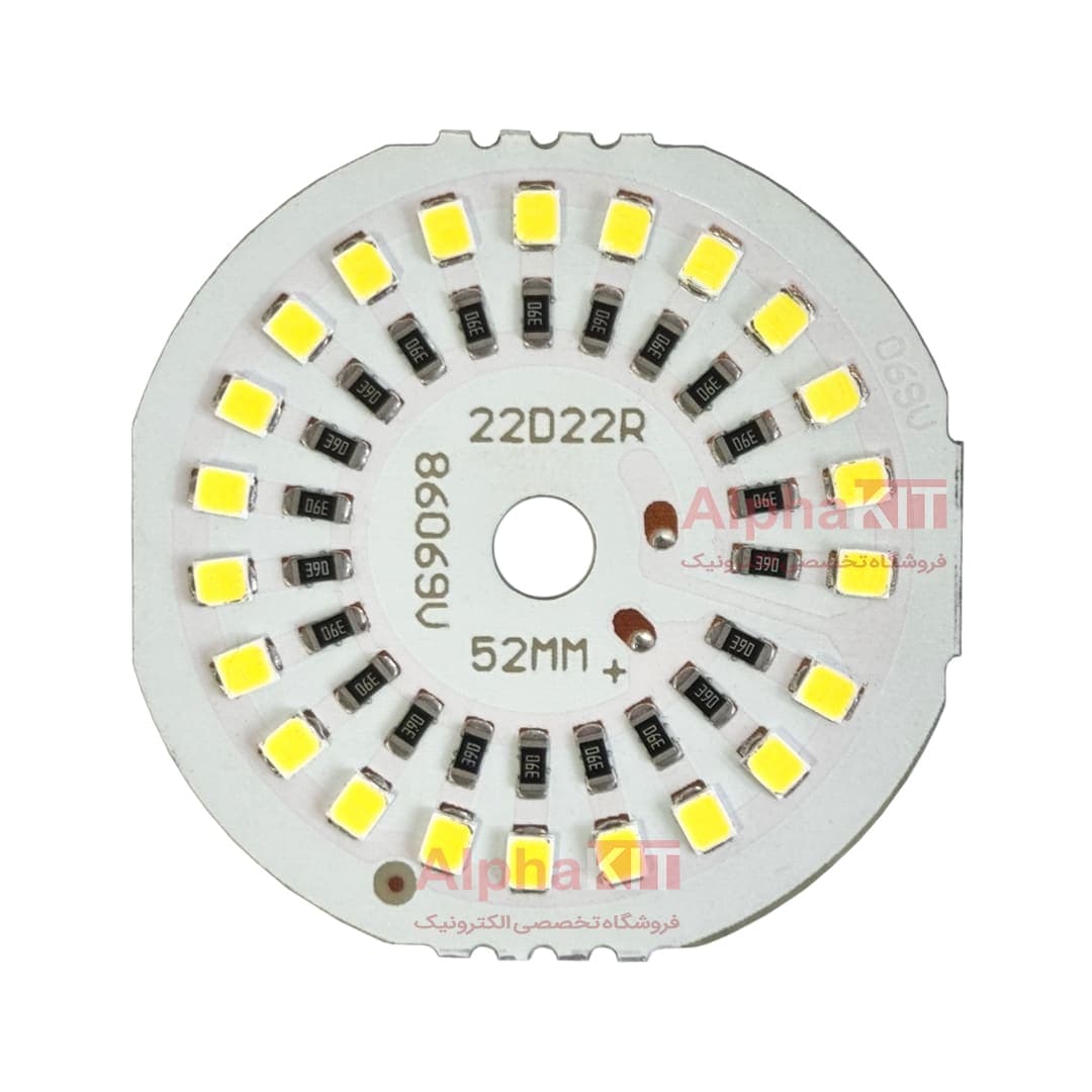 ال ای دی 22 وات 12 ولت SMD سفید مهتابی مدل 86069V