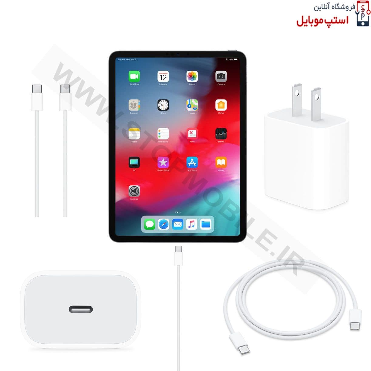 شارژر آیپد ایر 11 اورجینال ۱۰۰٪ فست شارژر 20 واتی – IPAD AIR 11 INCH 2024