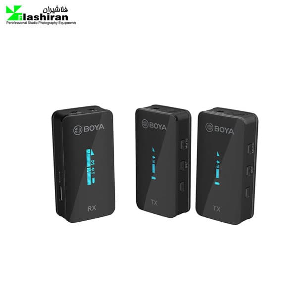 میکروفون یقه ای بیسیم بویا مدل BY-XM6-S2