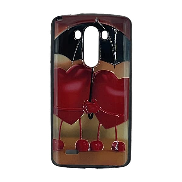 قاب ژله ای ال جی G3 – دو قلب چتر دار