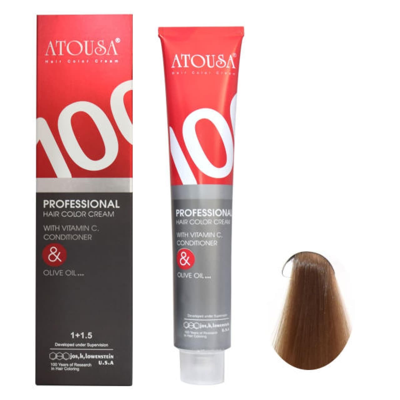 رنگ مو آتوسا شماره 12/36 حجم 100 میلی لیتر رنگ شامپاینی